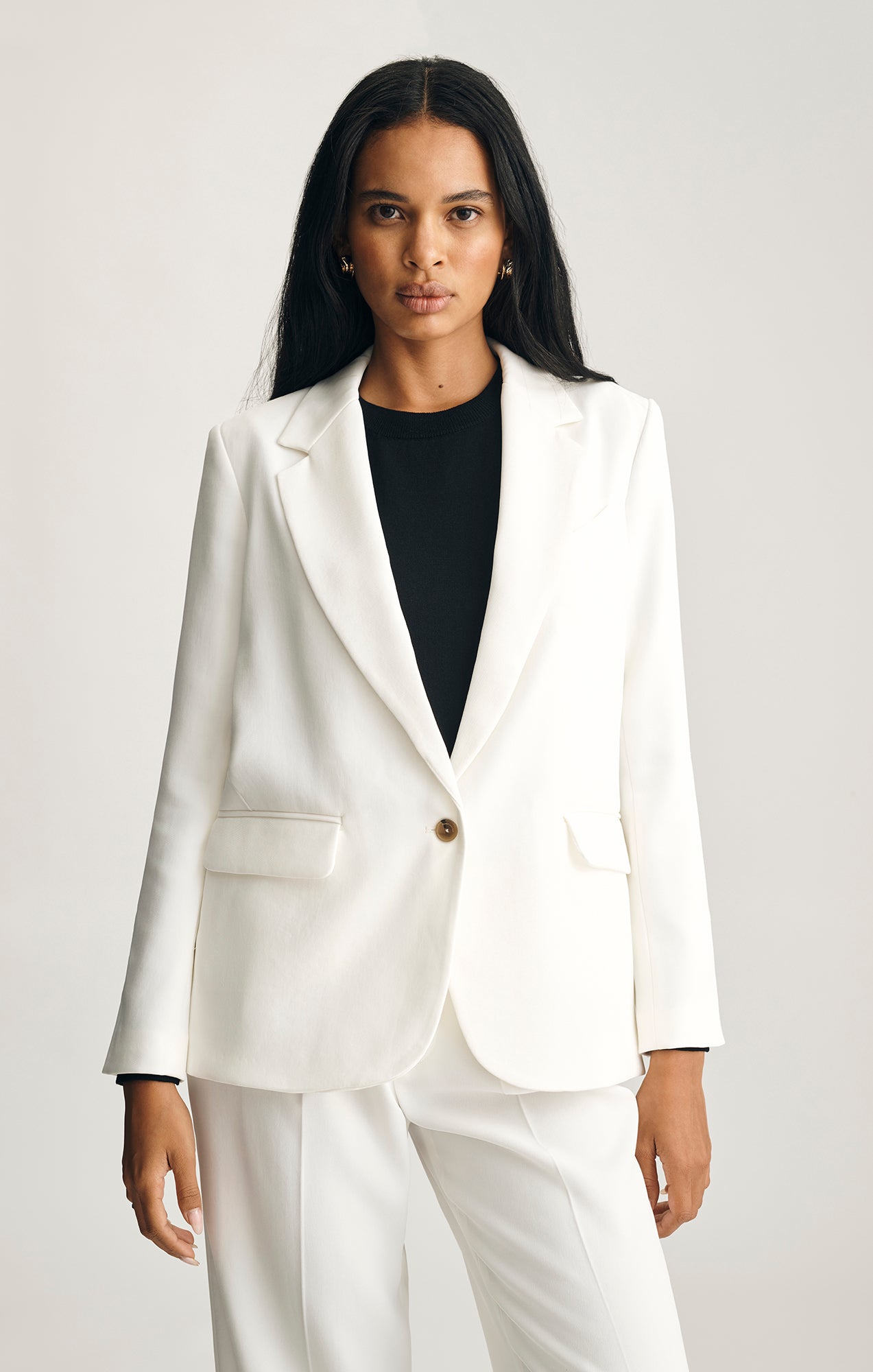 EDITION BLAZER IN COCONUT MILK - Mavi Jeans
