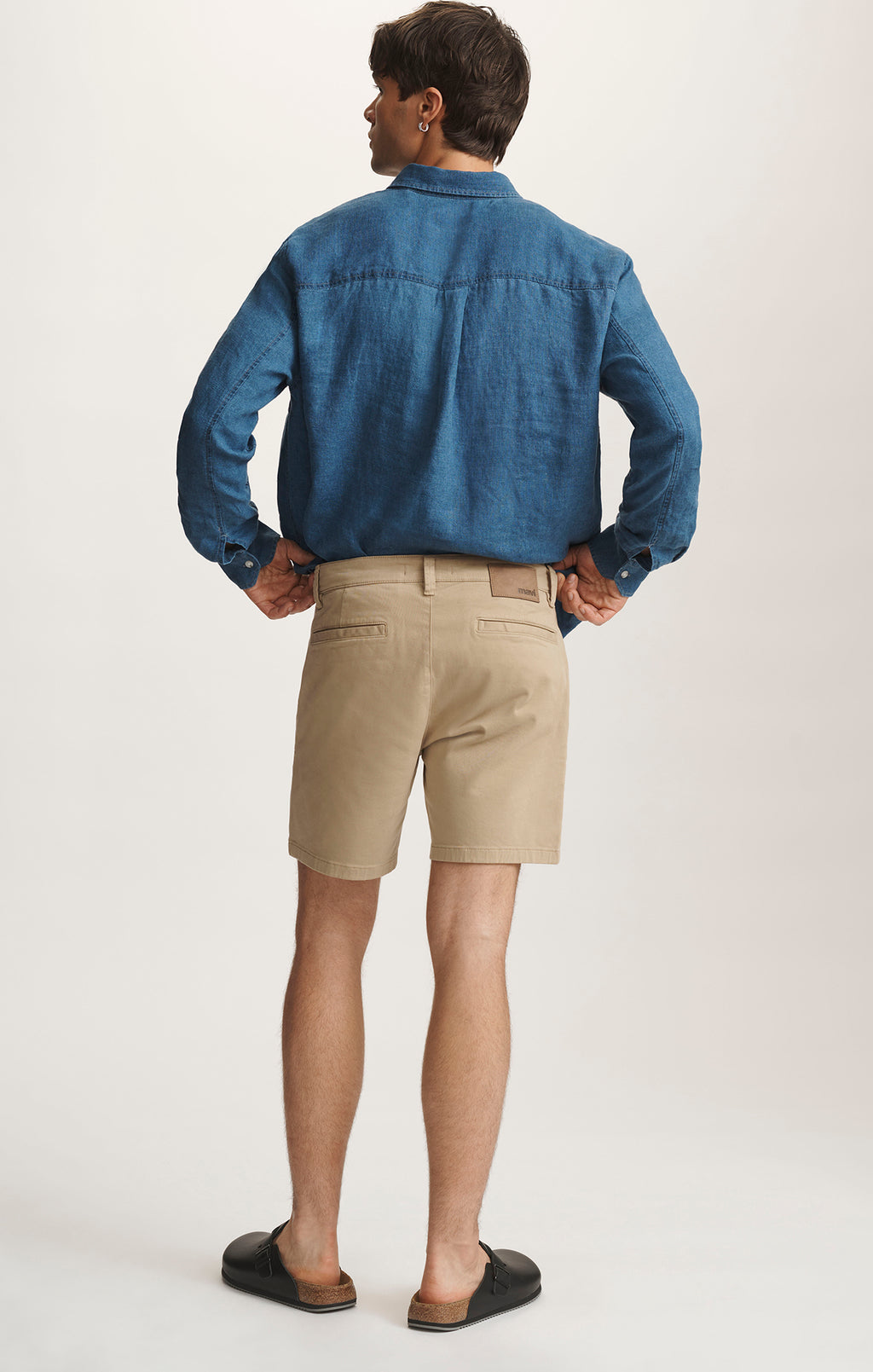 Mavi Men's Nate Shorts In Khaki Casual Twill Mavi Jeans Mavi Men's Nate Shorts In Khaki Casual Twill Mavi Jeans
