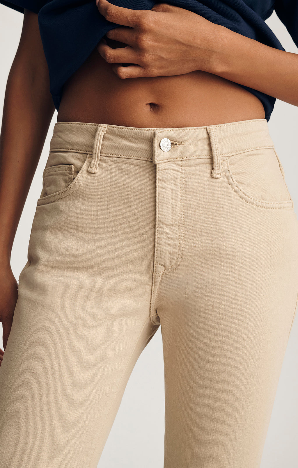 KATHLEEN SLIM BOYFRIEND IN CORN SILK FLEX BLUE - Mavi Jeans