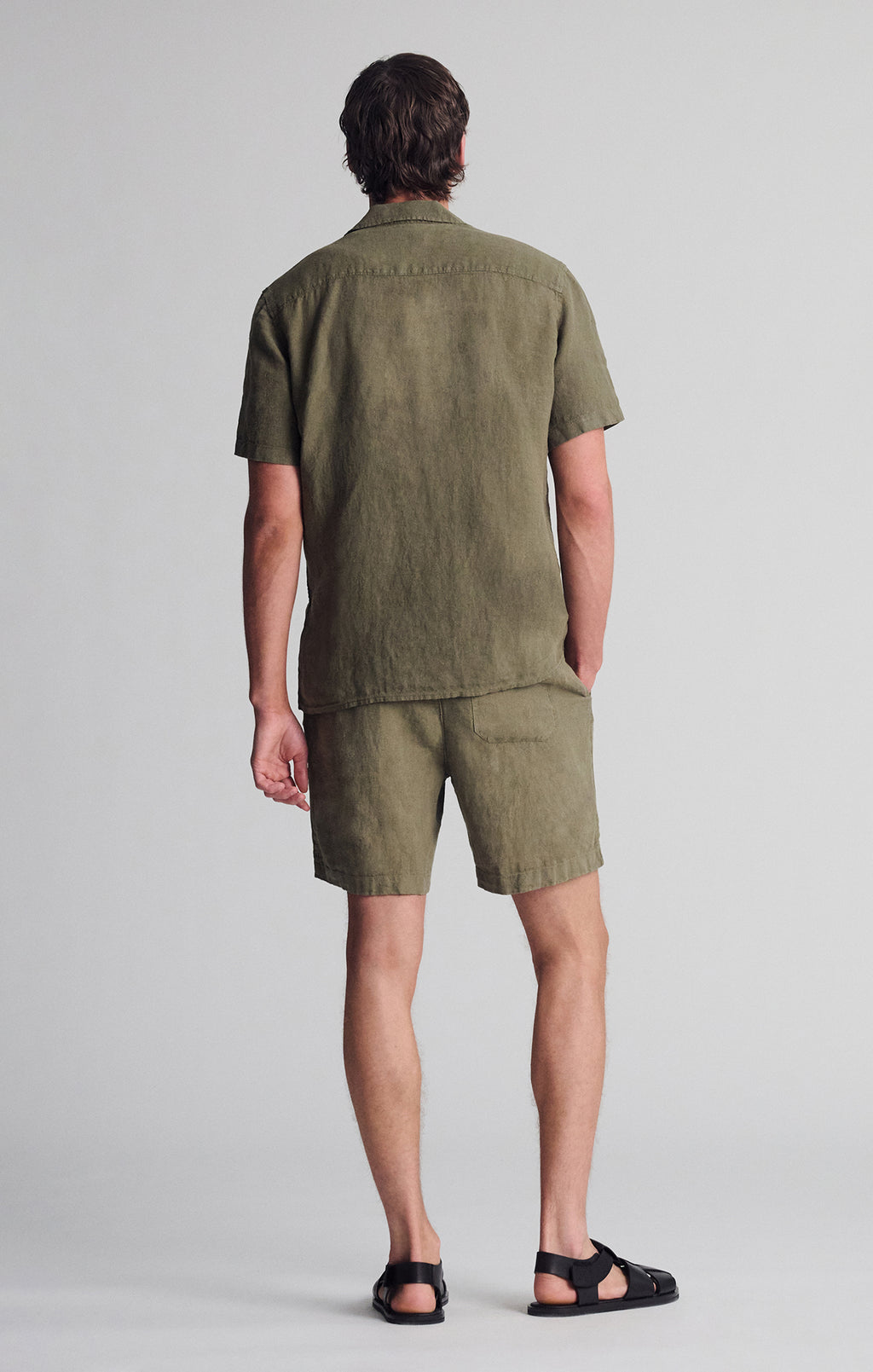 LINEN SHORT SLEEVE SHIRT IN KALAMATA - Mavi Jeans