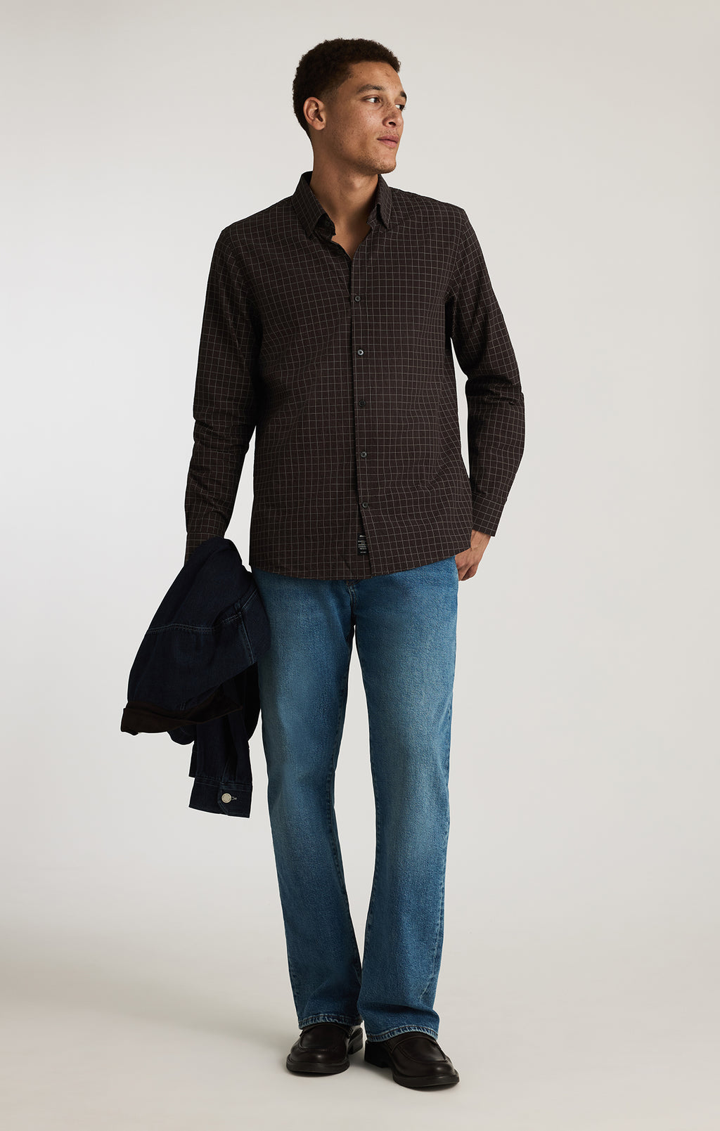 CHECK SHIRT IN AFTER DARK CHECK