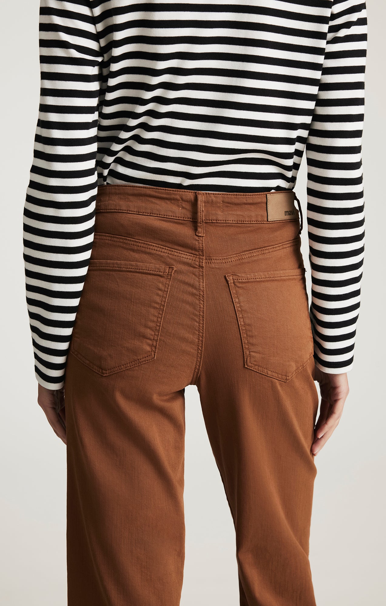 ALENA WIDE LEG IN CAMEL FLEX BLUE - Mavi Jeans