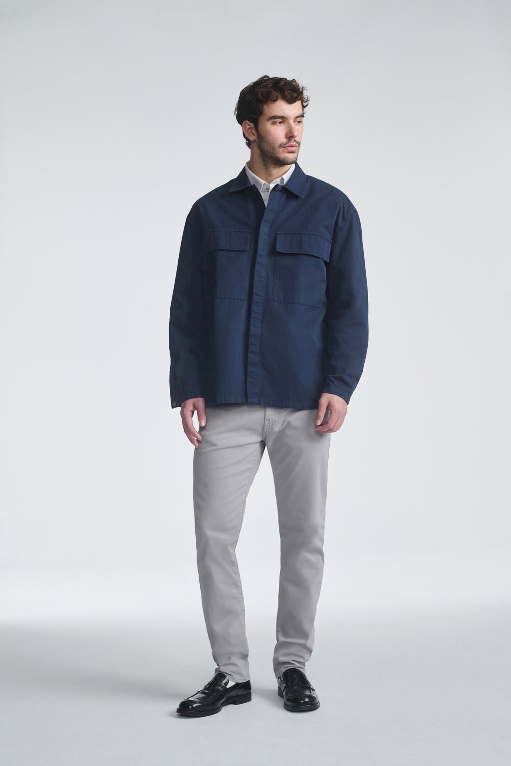 JAKE SLIM LEG IN IRON TWILL - Mavi Jeans