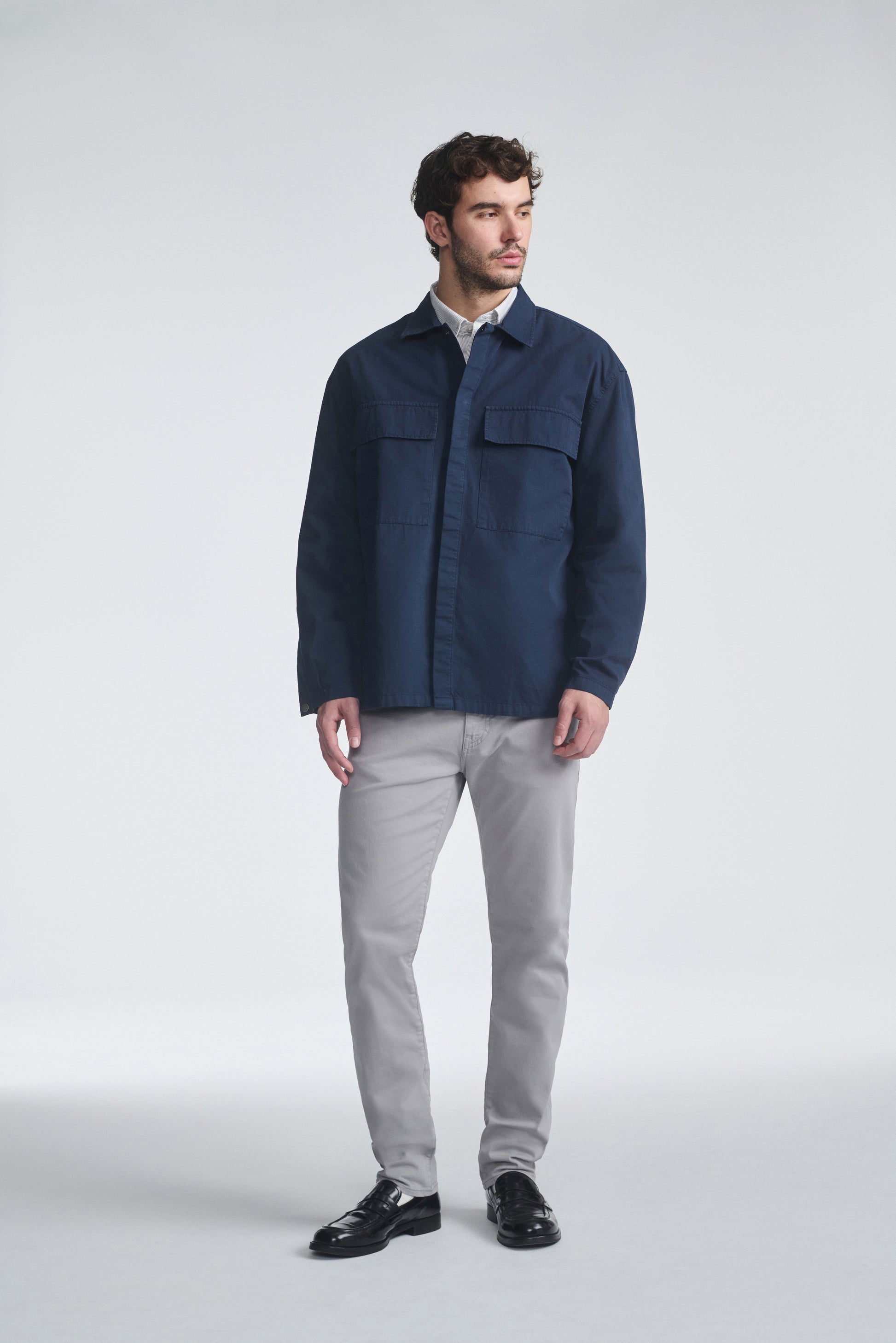 JAKE SLIM LEG IN IRON TWILL - Mavi Jeans