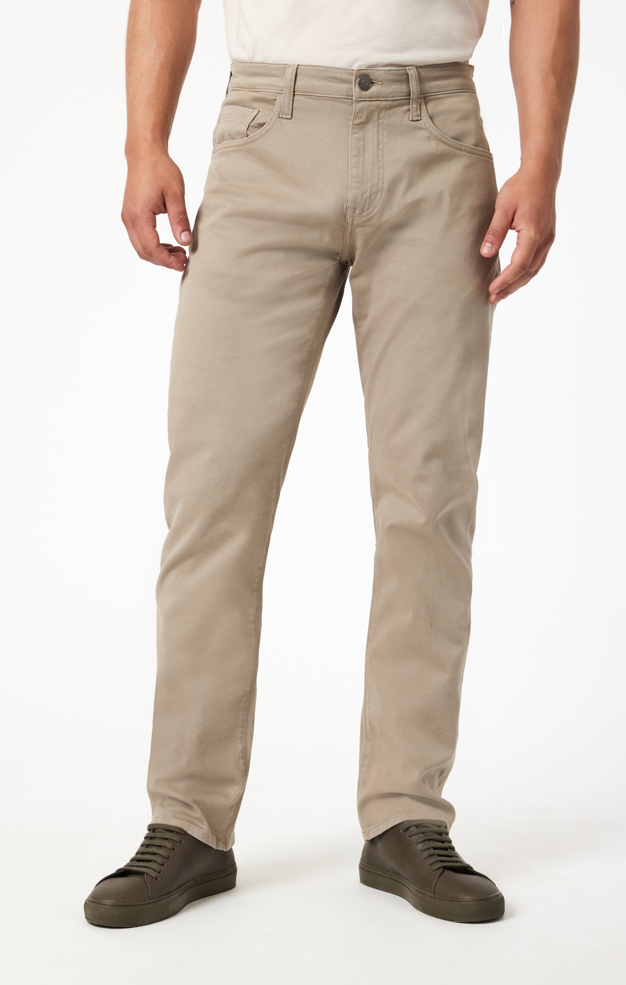 Mavi Men's Zach Straight Leg In Sand Casual Twill – Mavi Jeans