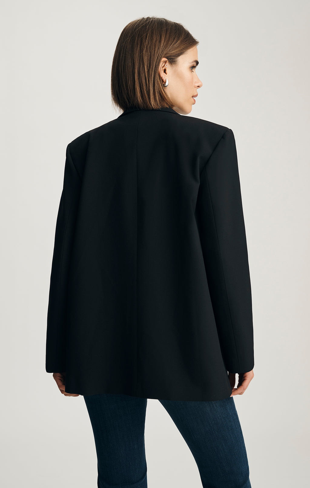 BLAZER JACKET IN BLACK - Mavi Jeans