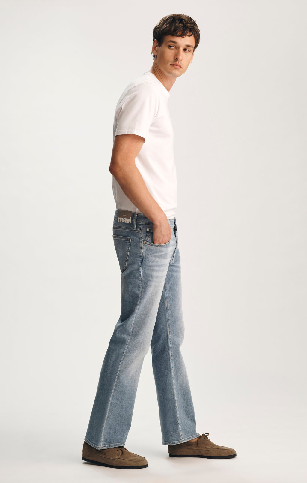JOSH BOOTCUT IN MID BRUSHED CLASSIC VINTAGE - Mavi Jeans