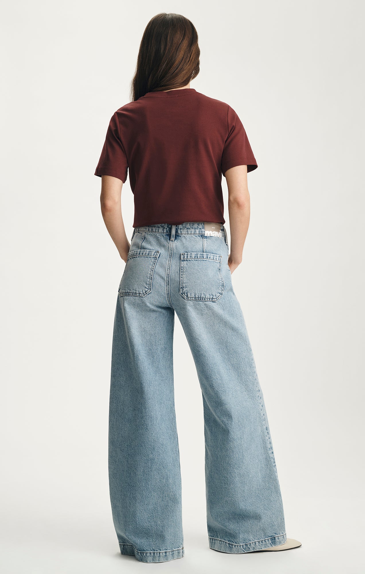 CHRISTINE WIDE LEG IN LIGHT CLASSIC DENIM - Mavi Jeans