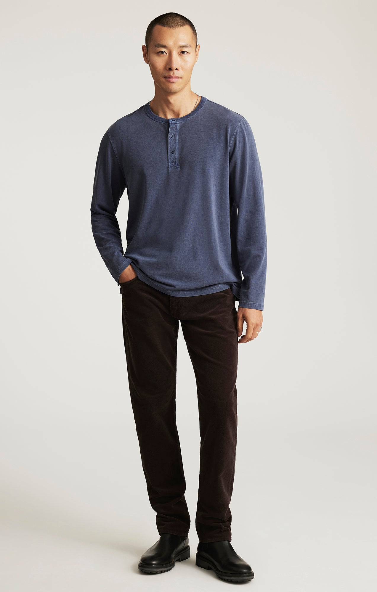 MARCUS SLIM STRAIGHT LEG IN PENNY CORD - Mavi Jeans
