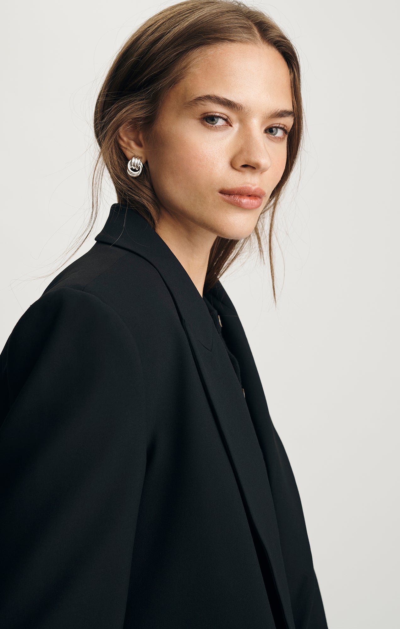 BLAZER JACKET IN BLACK - Mavi Jeans