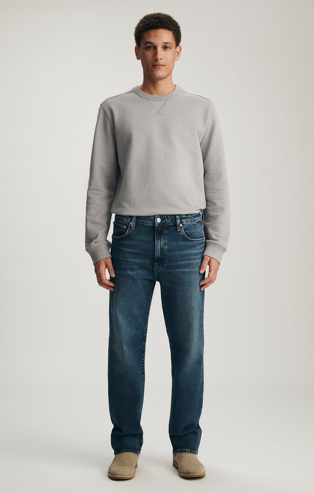 MARCEL LOOSE STRAIGHT LEG IN DARK USED CLASSIC BLUE - Mavi Jeans