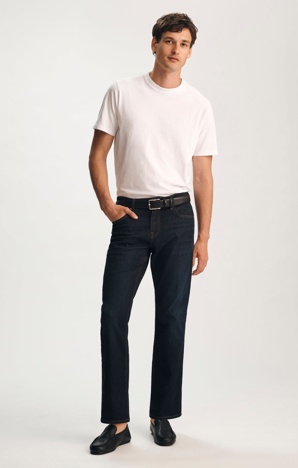 MATT RELAXED STRAIGHT LEG IN RINSE BRUSHED WILLIAMSBURG - Mavi Jeans