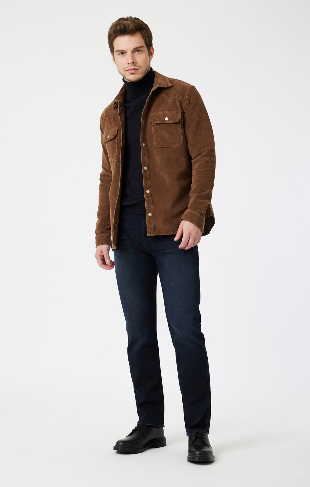 ZACH STRAIGHT LEG IN DEEP FOGGY SUPERMOVE - Mavi Jeans