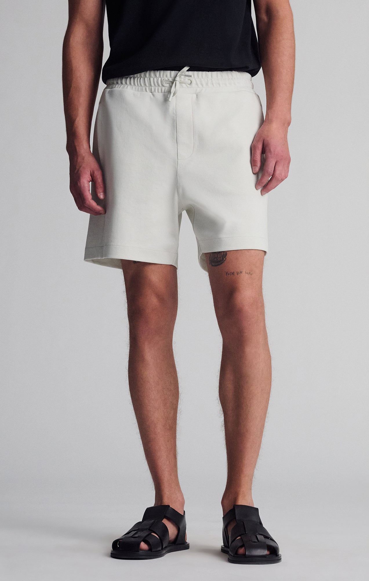 DRAWSTRING SHORTS IN FOGGY DEW - Mavi Jeans