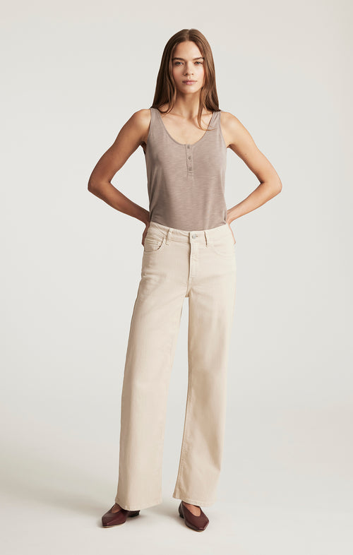 ALENA WIDE LEG IN CHAMPAGNE FLEX BLUE - Mavi Jeans