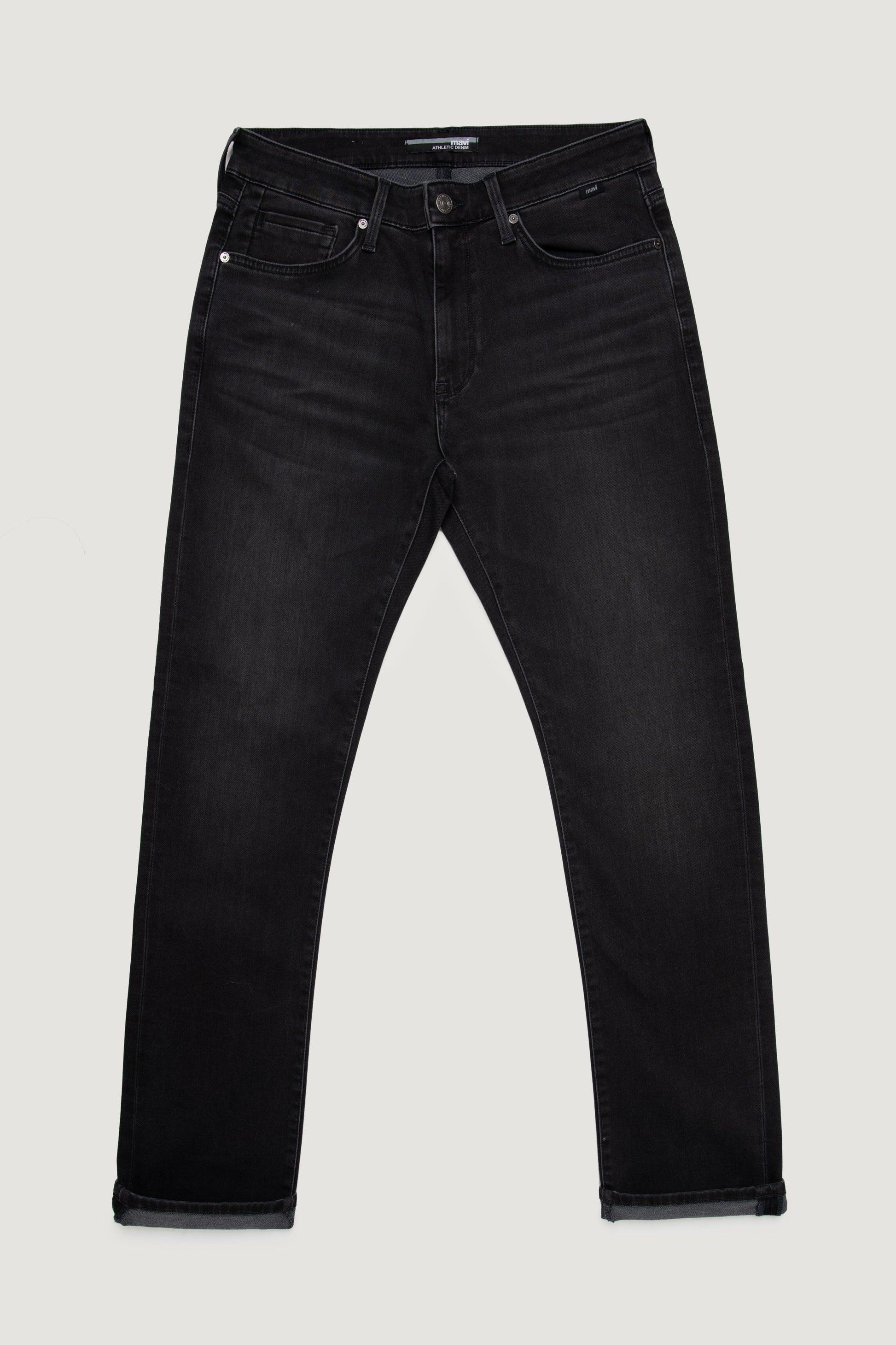JAKE SLIM LEG IN DARK GREY ATHLETIC - Mavi Jeans