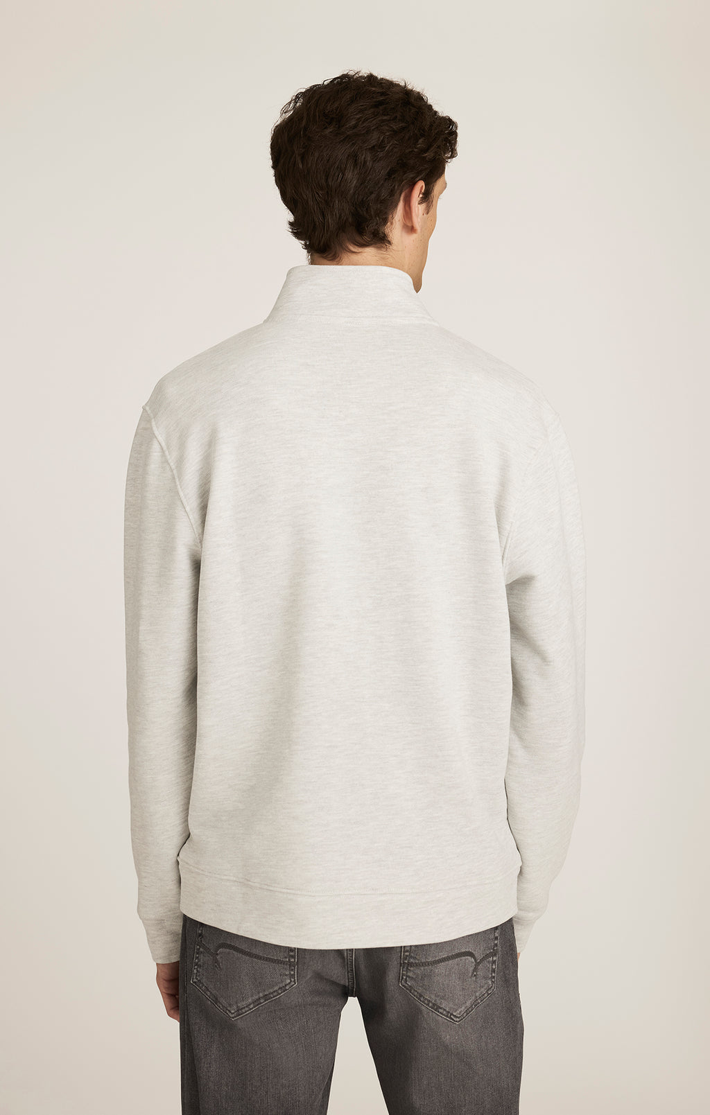 EDITION FULL ZIP SWEATSHIRT IN KAR MELANGE - Mavi Jeans