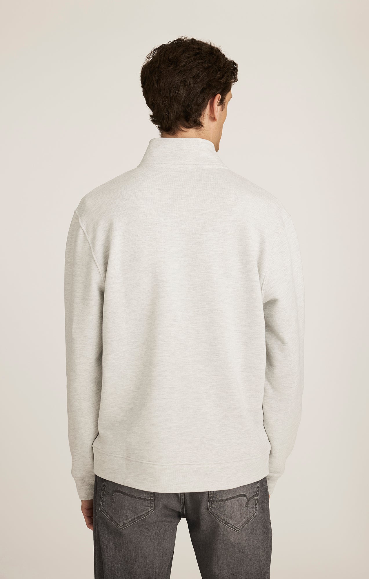 EDITION FULL ZIP SWEATSHIRT IN KAR MELANGE - Mavi Jeans