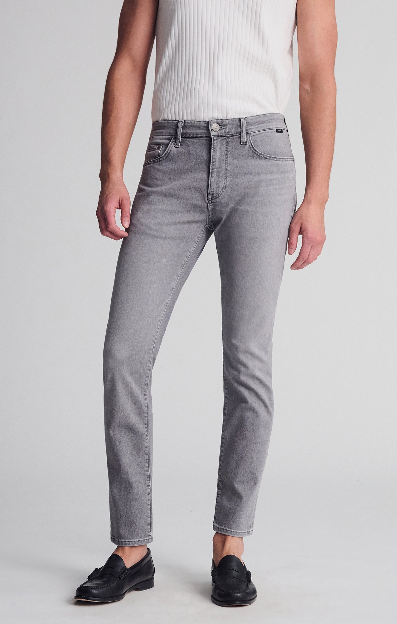 JAKE SLIM LEG IN LIGHT SMOKE SUPERMOVE - Mavi Jeans
