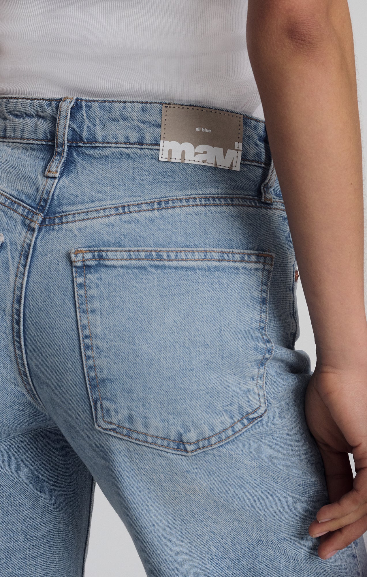 NICA BARREL IN LIGHT BRUSHED CLASSIC BLUE - Mavi Jeans