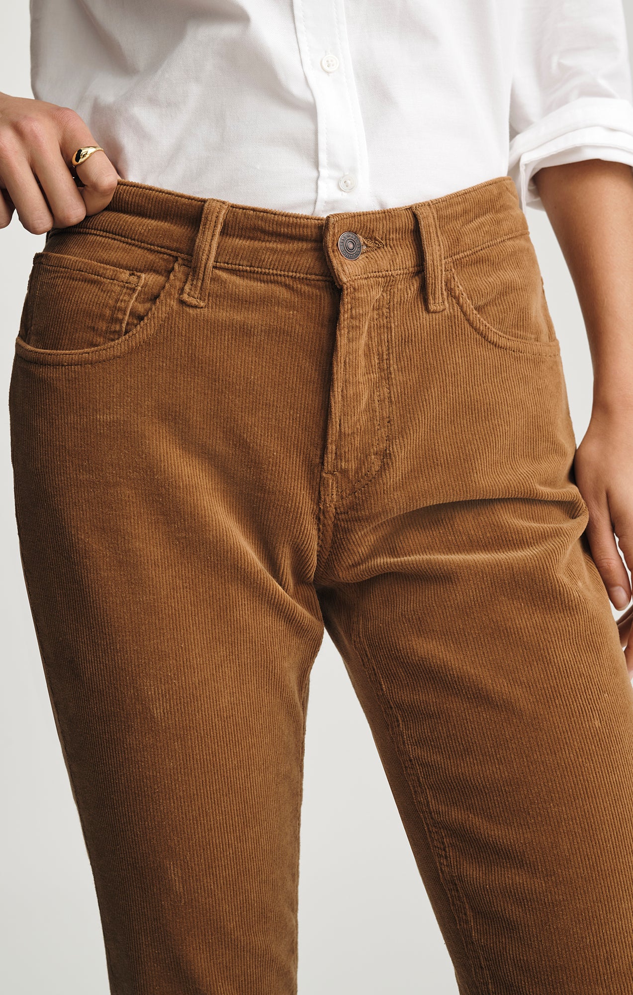 MOLLY BOOTCUT IN CAMEL CORD - Mavi Jeans