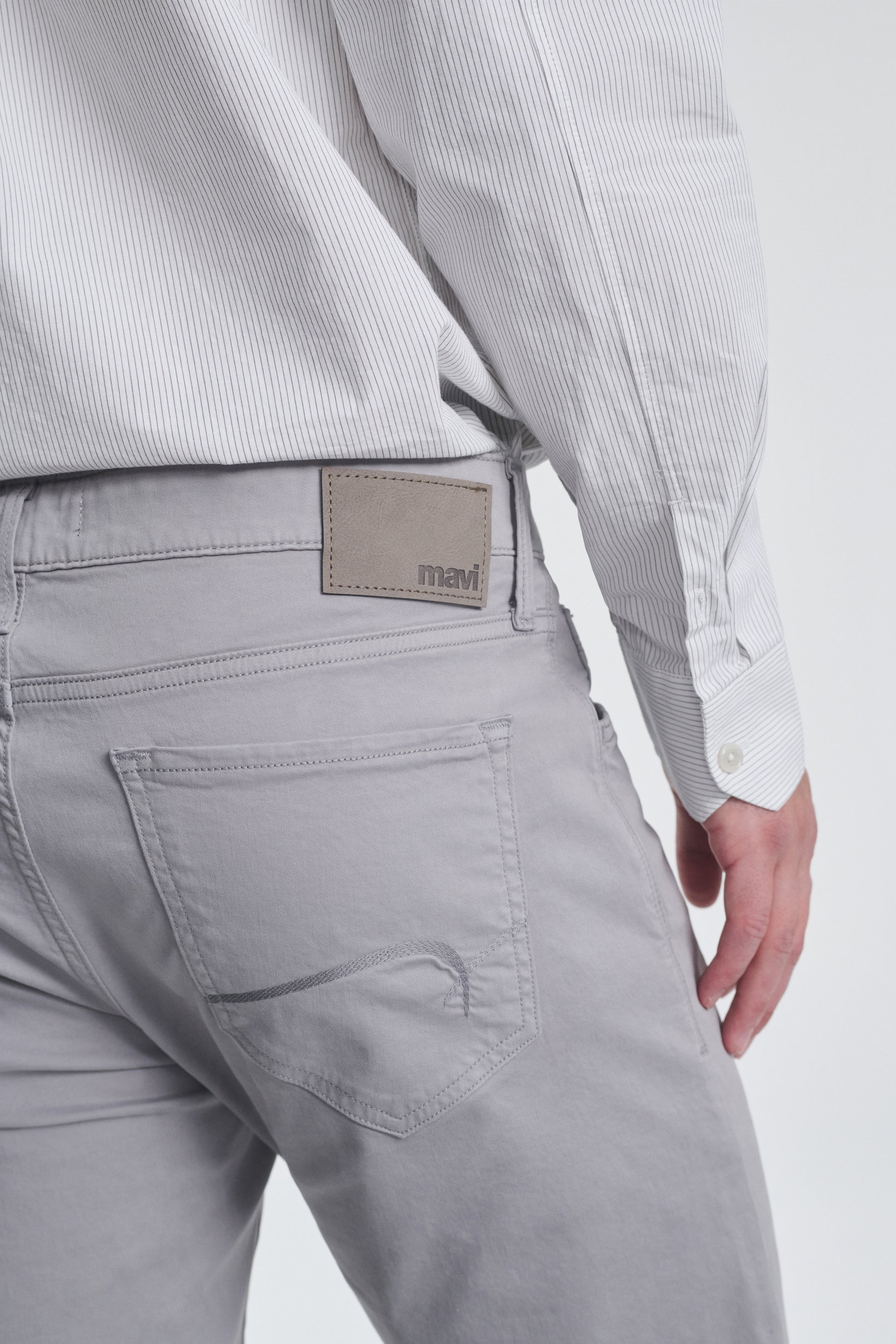JAKE SLIM LEG IN IRON TWILL - Mavi Jeans