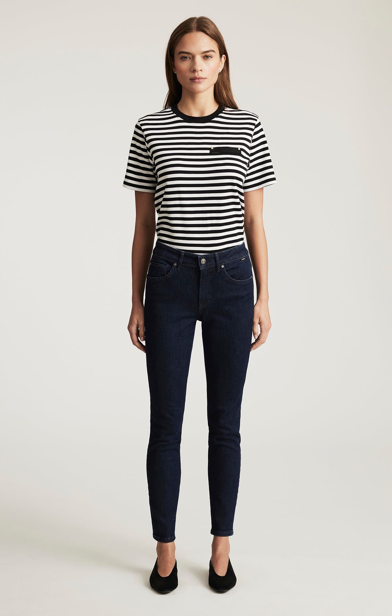 TESS SKINNY IN RINSE FLEX BLUE - Mavi Jeans