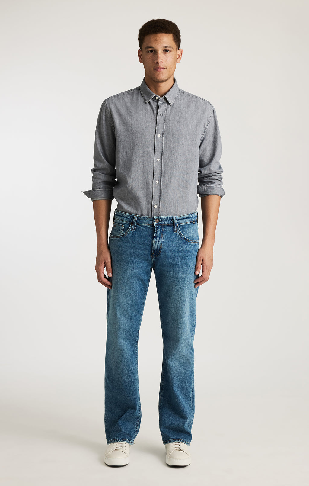 JOSH BOOTCUT IN DARK BRUSHED CLASSIC DENIM