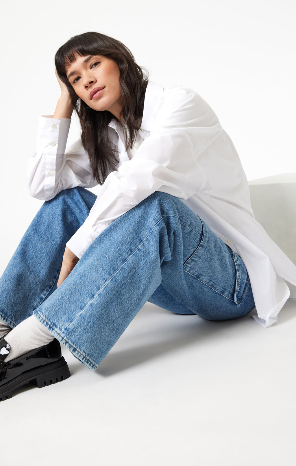 CARINA STRAIGHT LEG IN LIGHT USED STREET - Mavi Jeans