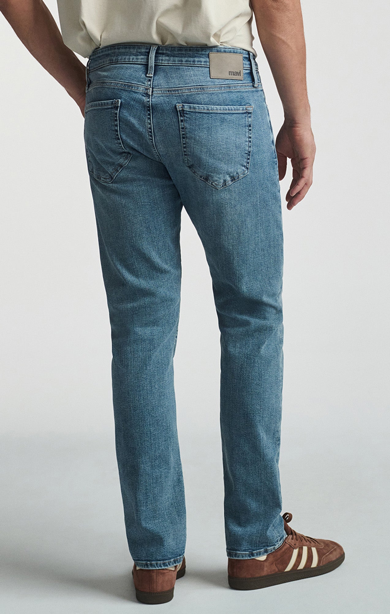 JAKE SLIM LEG IN LIGHT BRUSHED ORGANIC VINTAGE - Mavi Jeans