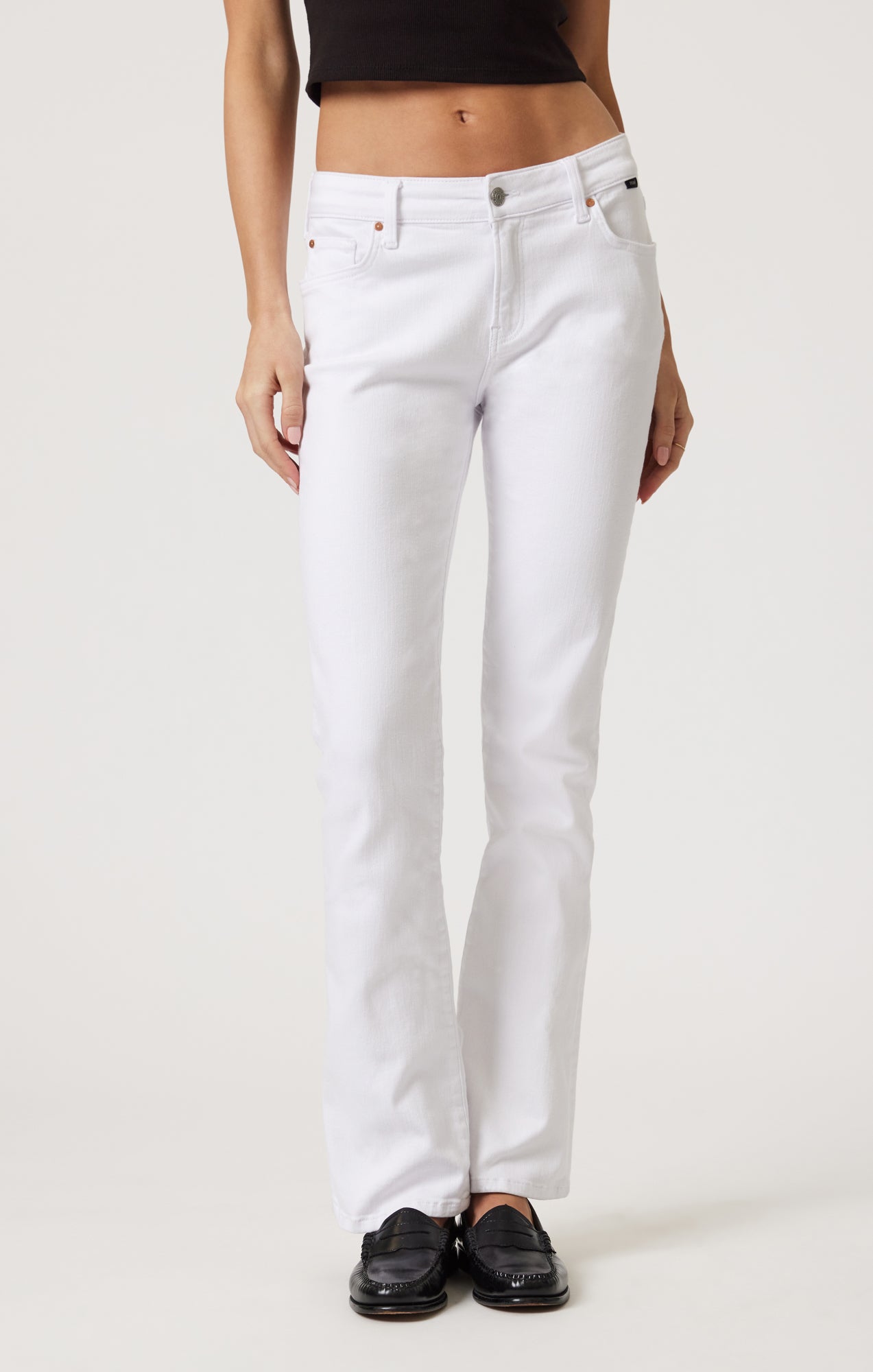 VICKY BOOTCUT IN WHITE FLEX BLUE - Mavi Jeans