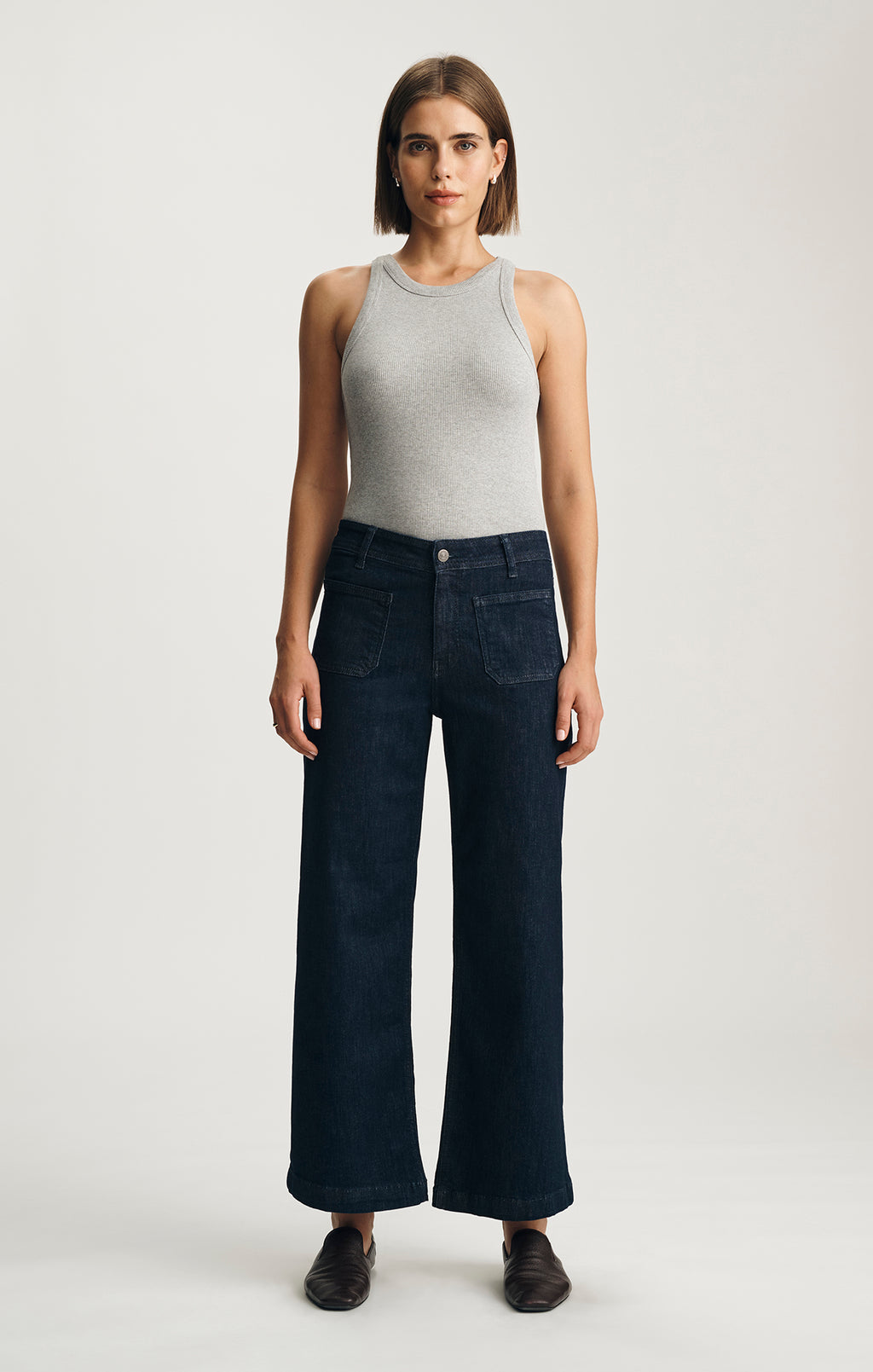 PALOMA MARINE WIDE LEG IN RINSE FLEX BLUE