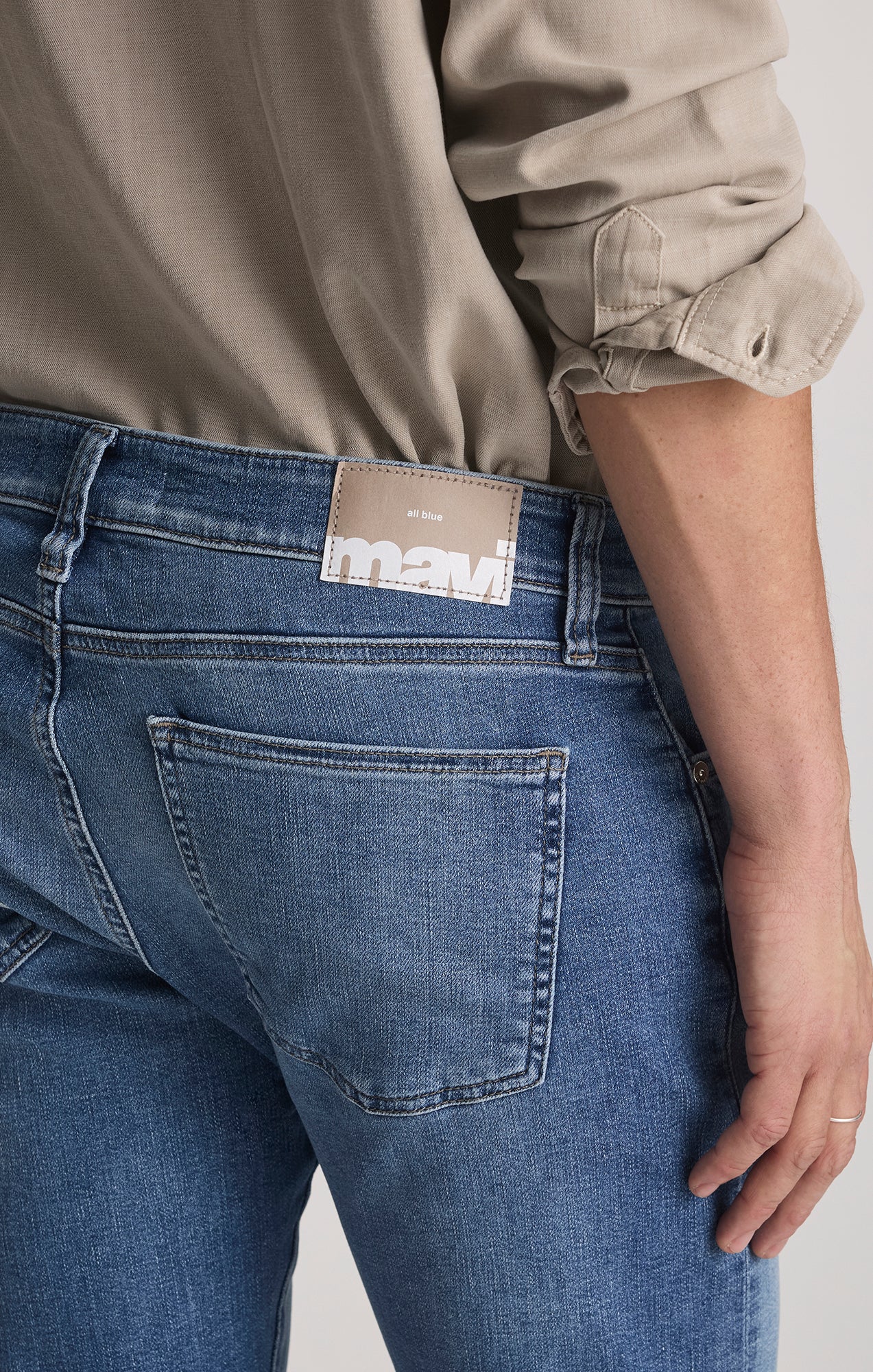 MARCUS SLIM STRAIGHT LEG IN LIGHT USED BRUSHED CLASSIC VINTAGE - Mavi Jeans