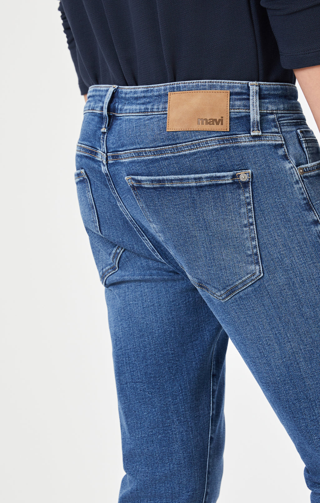 ZACH STRAIGHT LEG IN OCEAN ORGANIC VINTAGE - Mavi Jeans