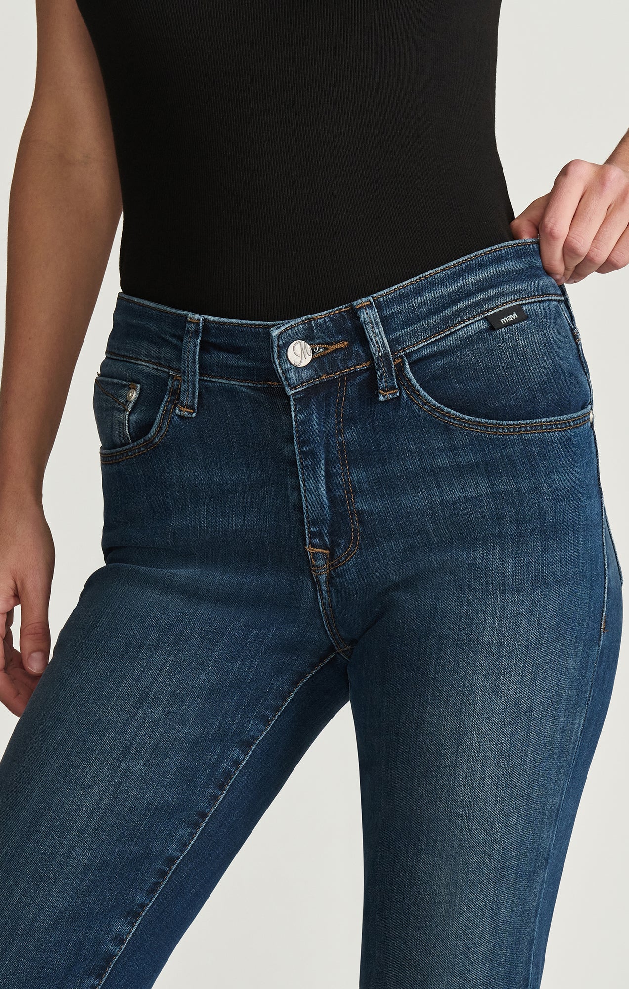 MOLLY BOOTCUT IN INDIGO SUPERSOFT - Mavi Jeans