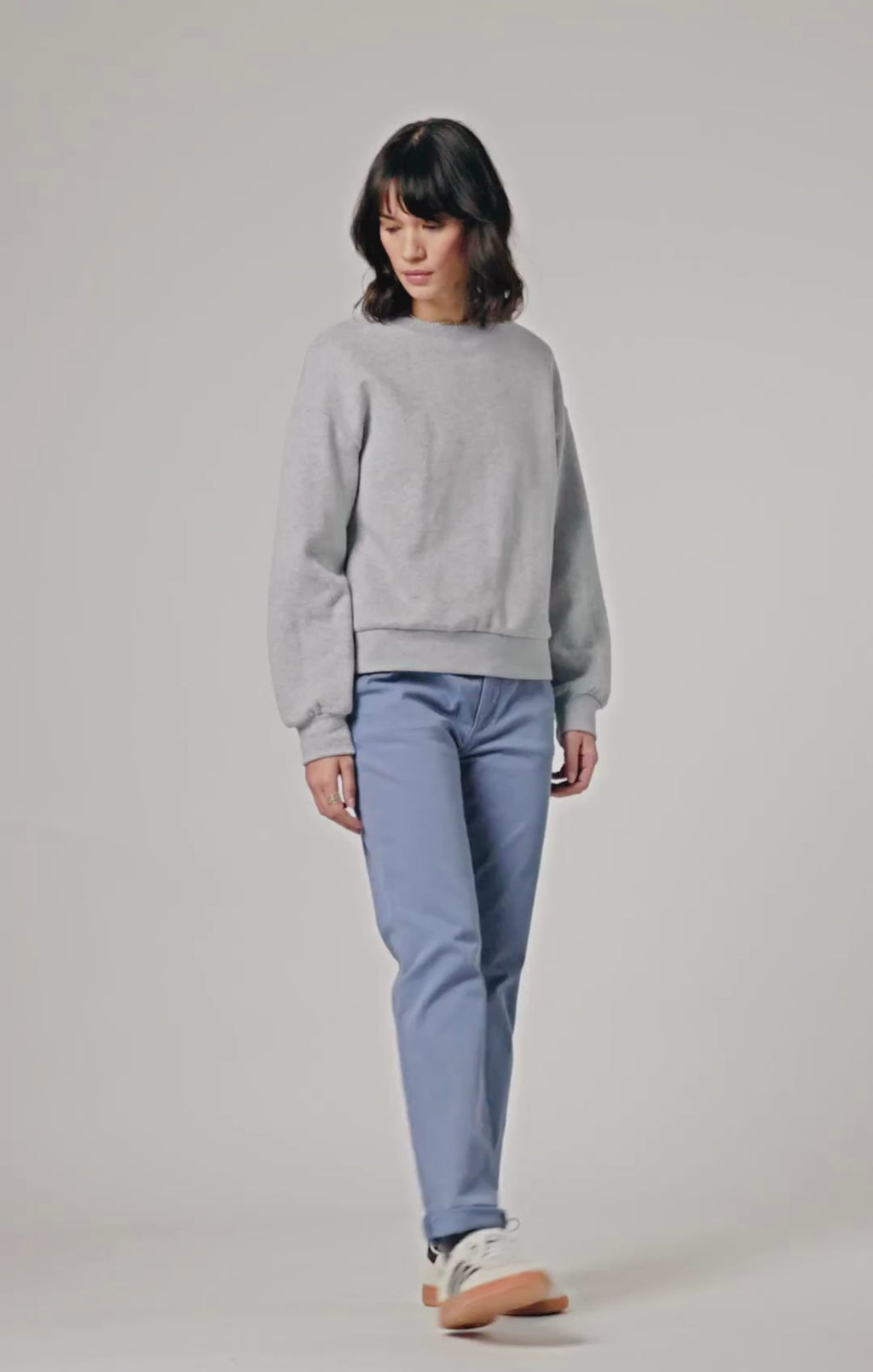 KATHLEEN SLIM BOYFRIEND CHINO IN RIVIERA CASUAL TWILL - Mavi Jeans