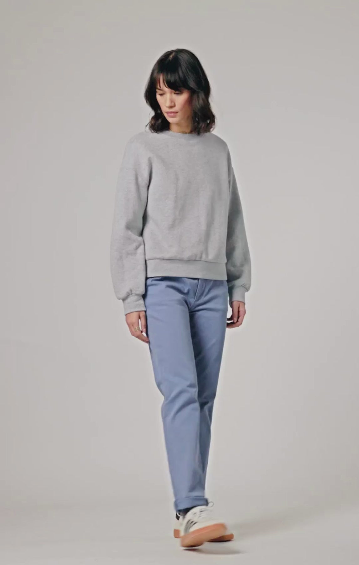 KATHLEEN SLIM BOYFRIEND CHINO IN RIVIERA CASUAL TWILL - Mavi Jeans