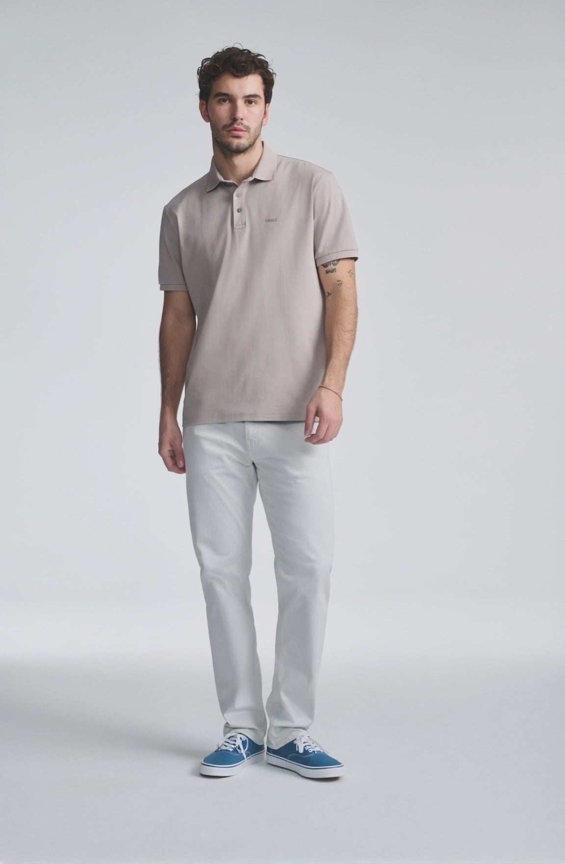 ZACH STRAIGHT LEG IN IVORY TWILL - Mavi Jeans