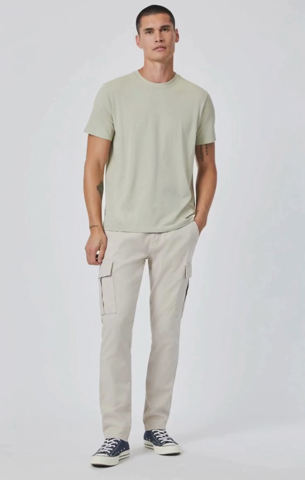 T-SHIRT IN TEA NATURAL DYE - Mavi Jeans