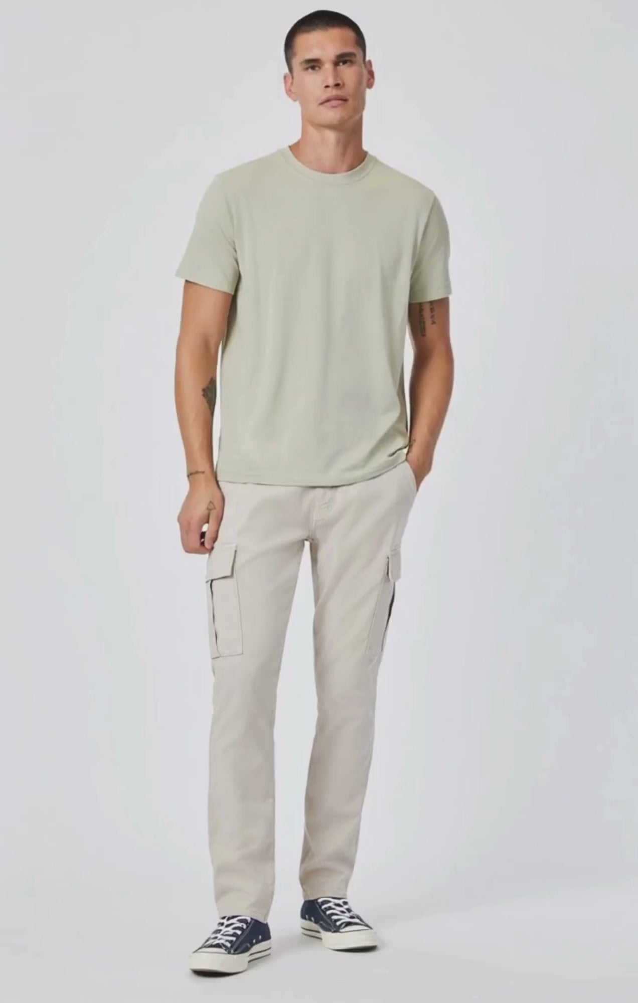 T-SHIRT IN TEA NATURAL DYE - Mavi Jeans