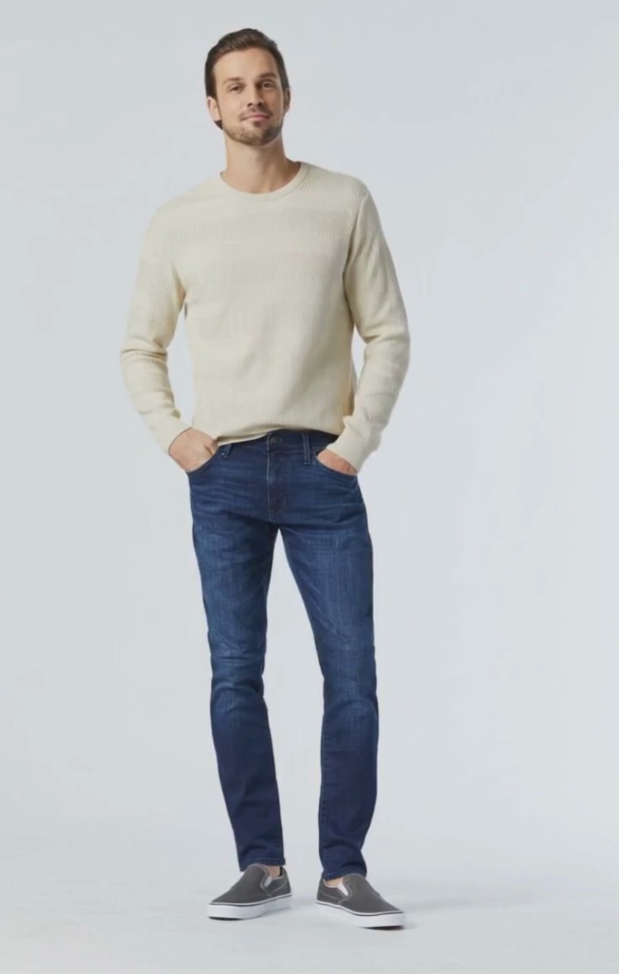 JAKE SLIM LEG IN DARK TONAL NASHVILLE - Mavi Jeans