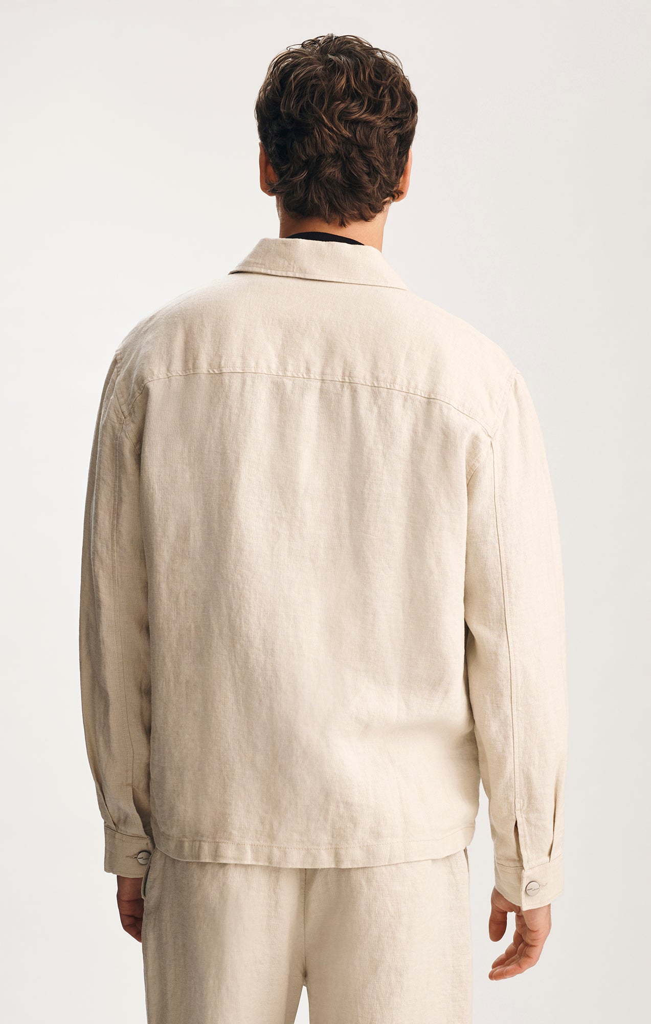 LINEN OVERSHIRT IN MOONSTRUCK - Mavi Jeans