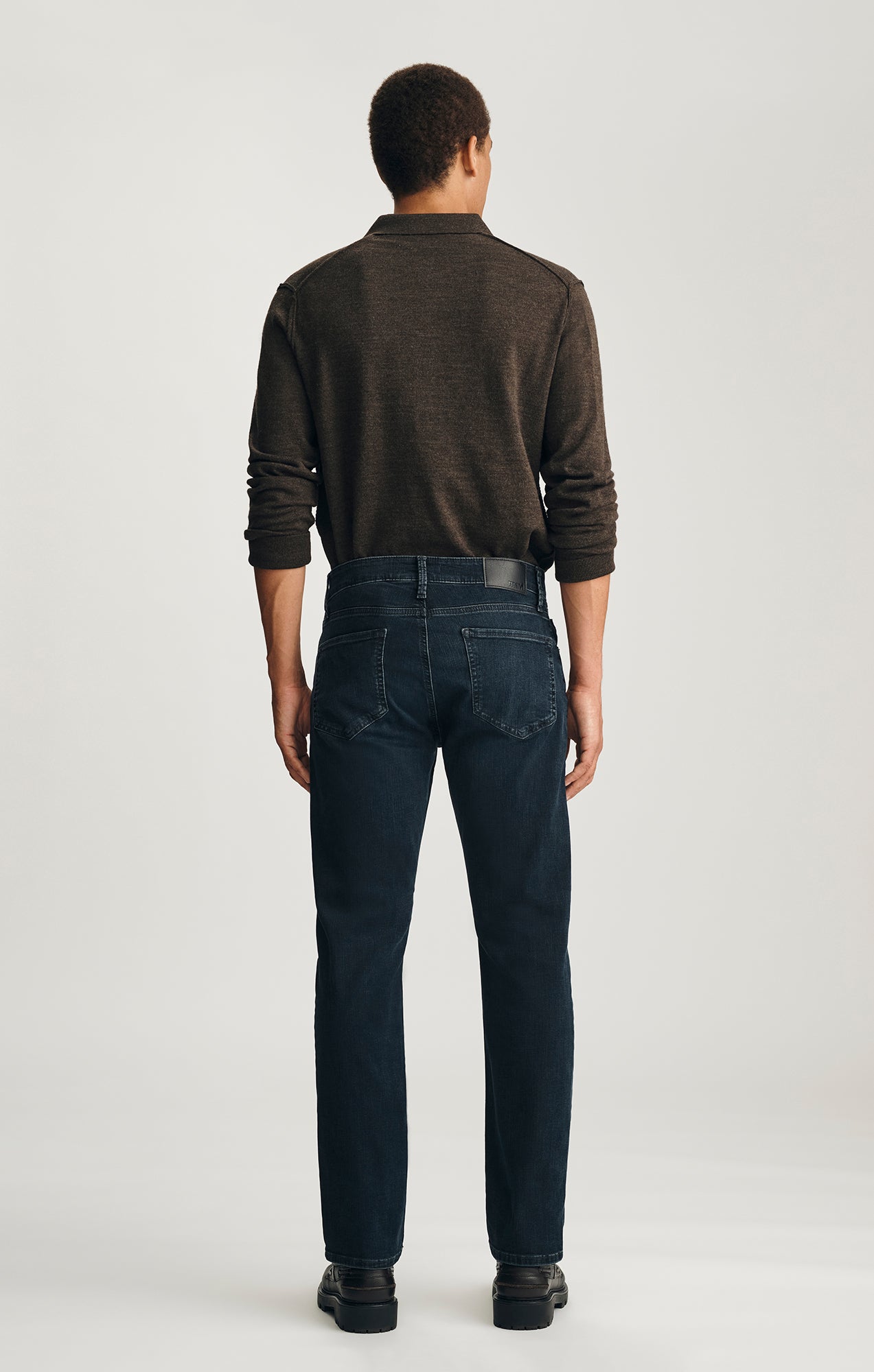 Mavi Men's Zach Straight Leg In Midnight Organic Vintage