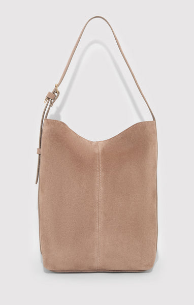 Mavi Women's Suede Bucket Bag In Silver Mink – Mavi Jeans