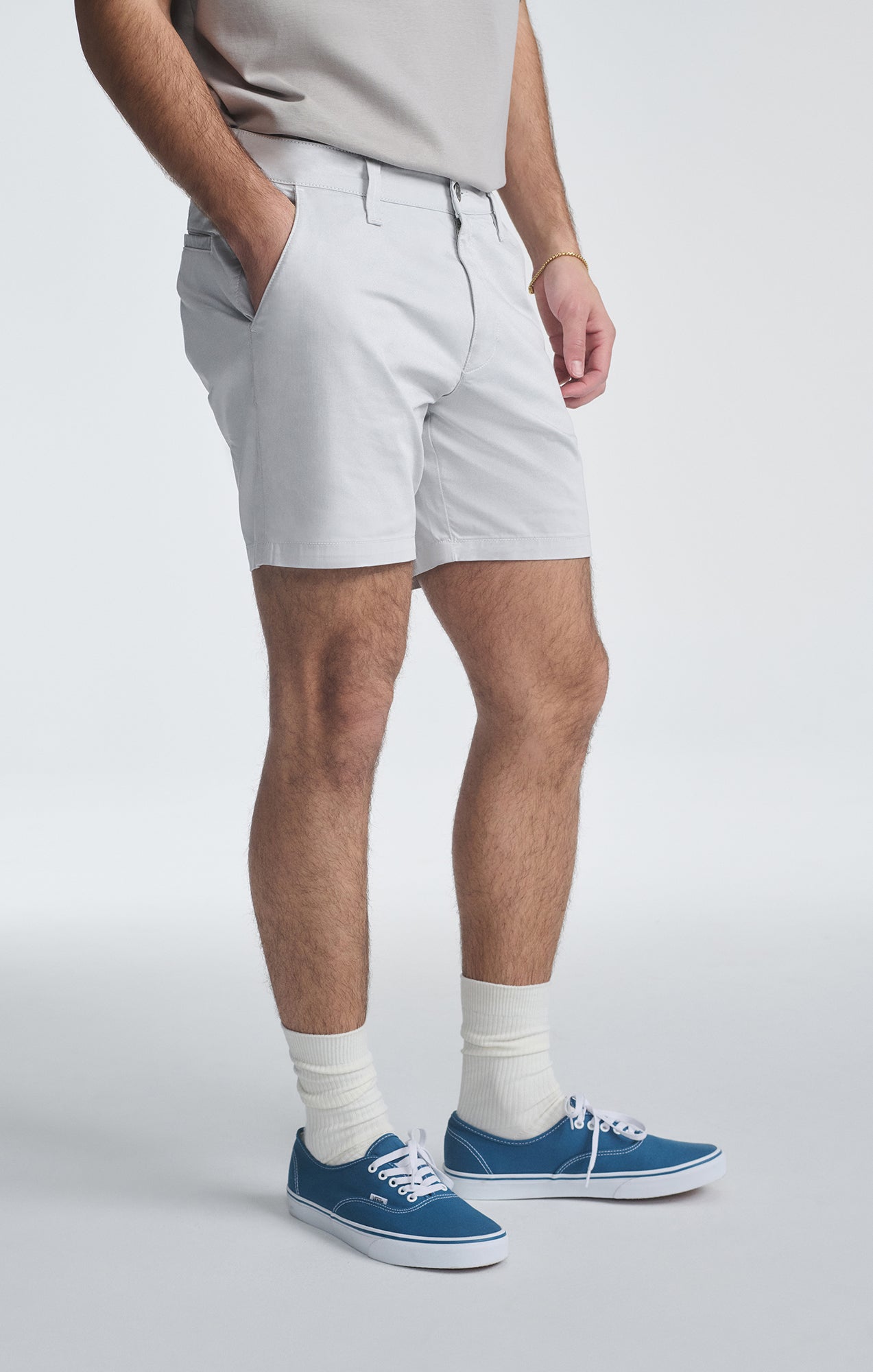 NATE SHORTS IN STONE CITY SMART - Mavi Jeans
