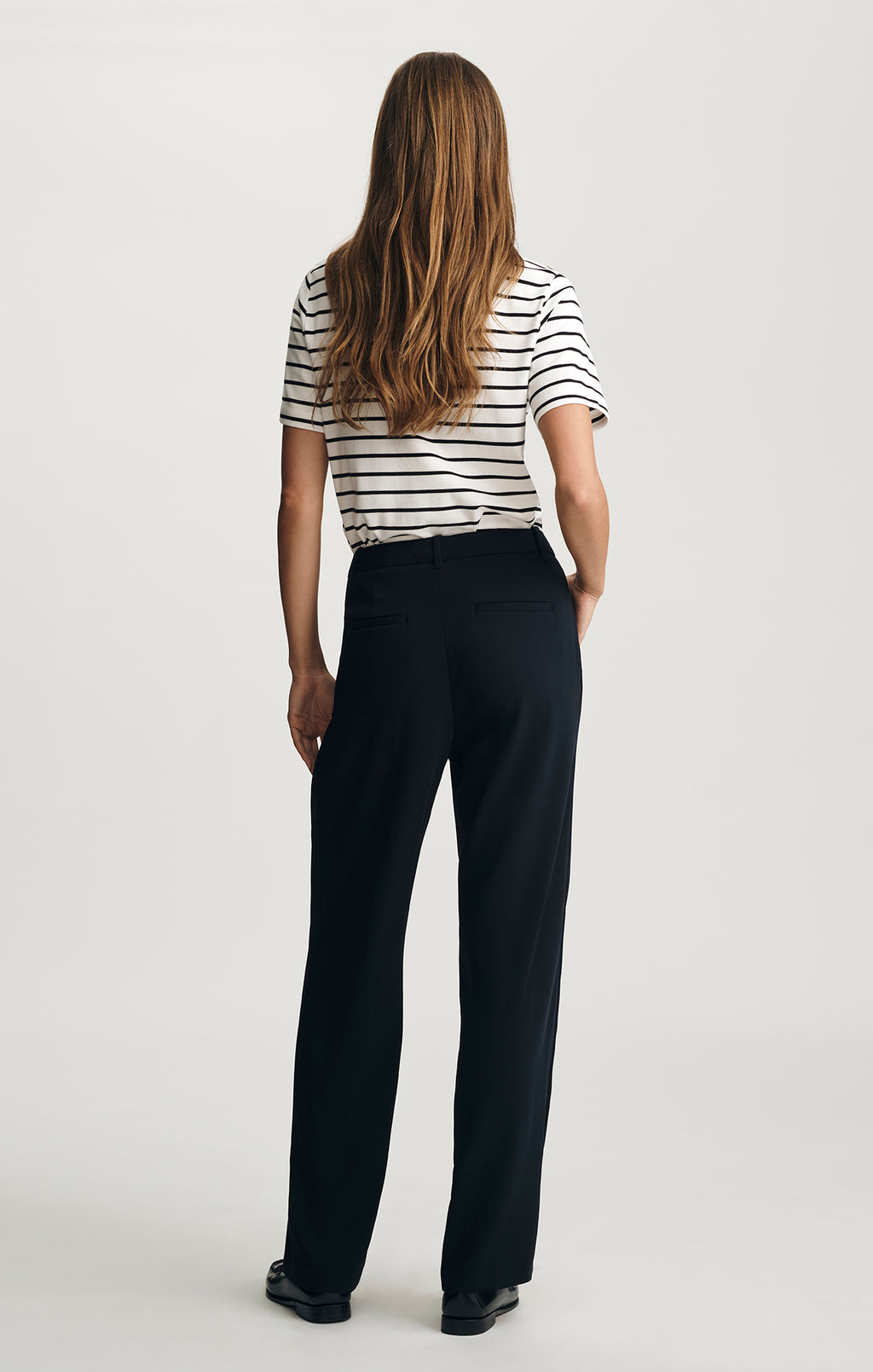 EDITION STRAIGHT LEG PANTS IN DARK NAVY - Mavi Jeans
