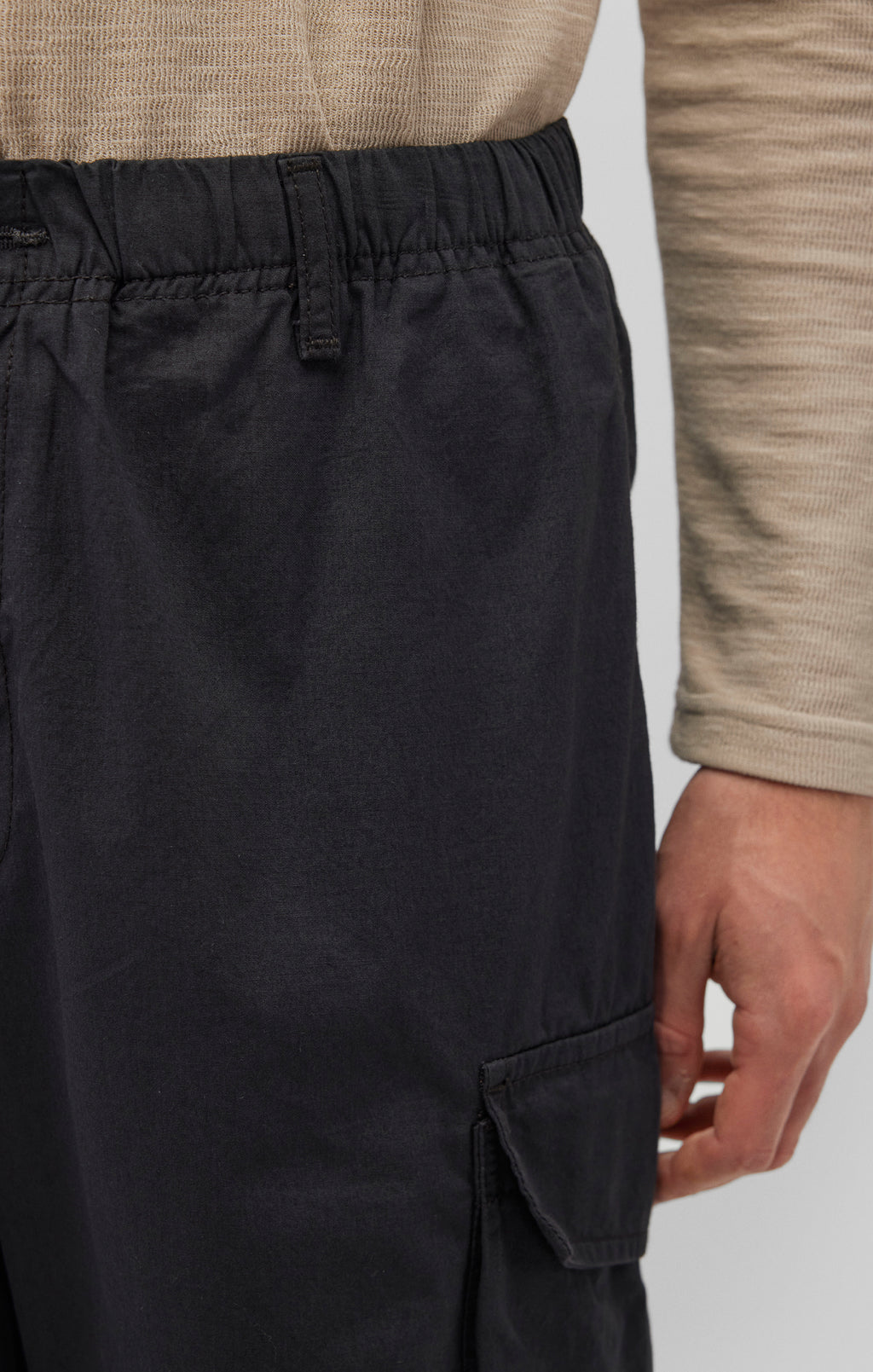 DOUBLE POCKET CARGO PANTS IN PHANTOM - Mavi Jeans