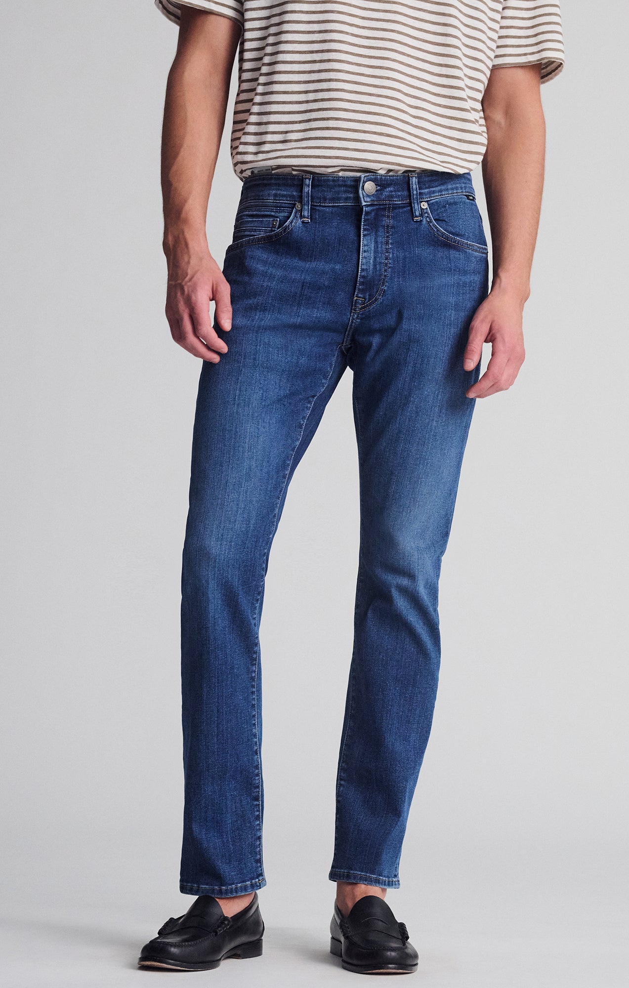 JAKE SLIM LEG IN DEEP BRUSHED WILLIAMSBURG - Mavi Jeans