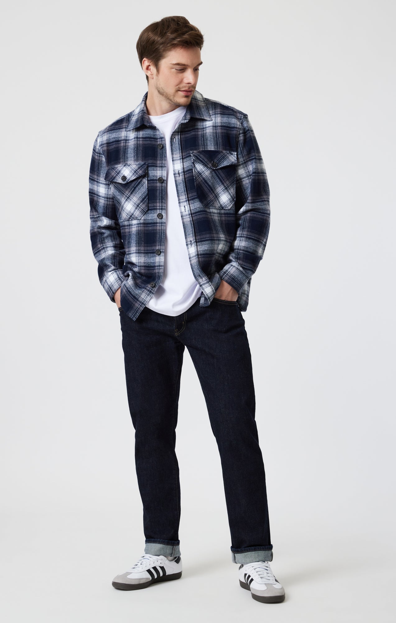 MARCUS SLIM STRAIGHT LEG IN DEEP SELVEDGE - Mavi Jeans