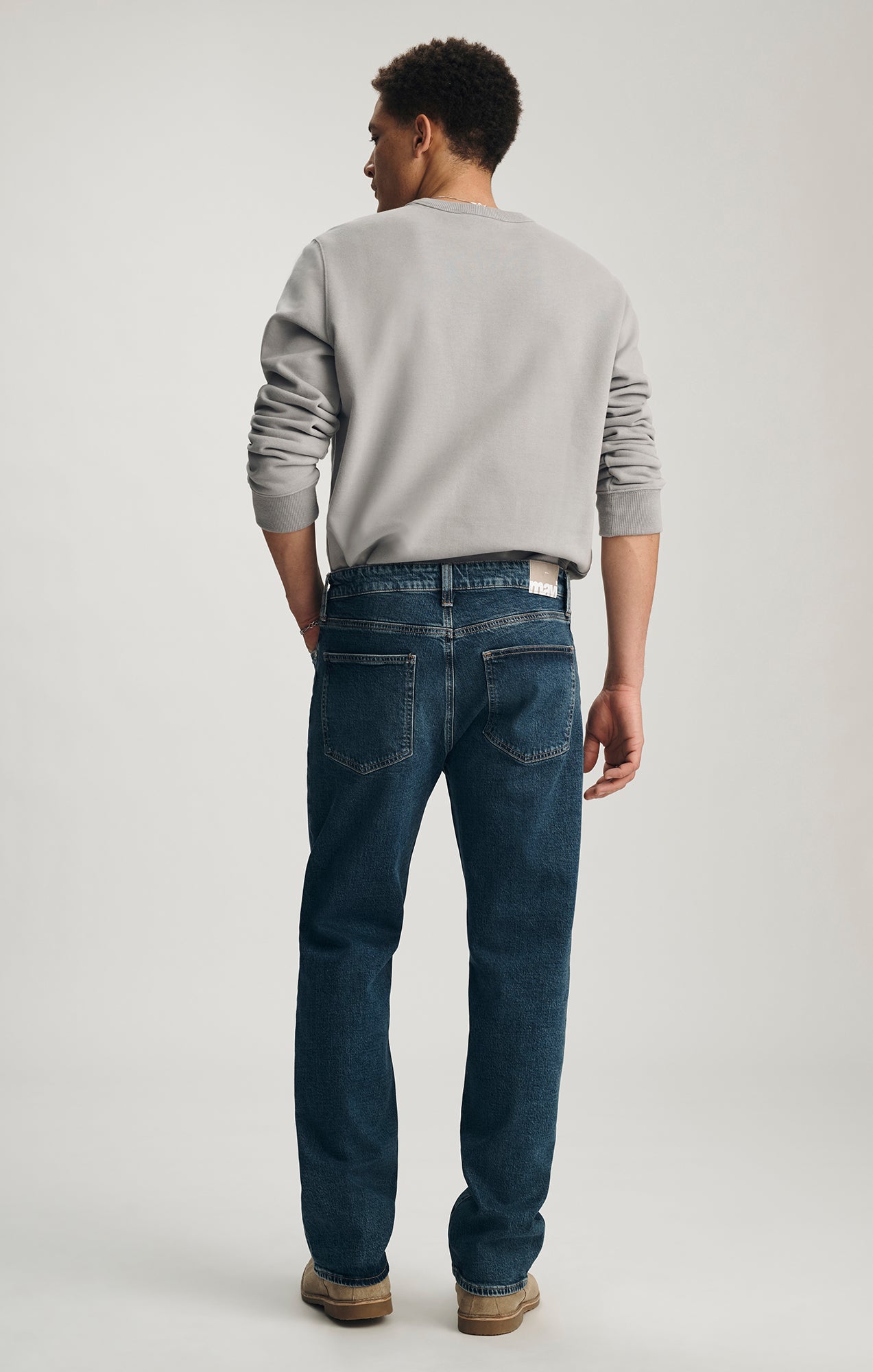 MARCEL LOOSE STRAIGHT LEG IN DARK USED CLASSIC BLUE - Mavi Jeans